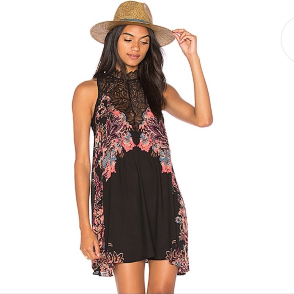 Free People Marsha Lace Slip Dress